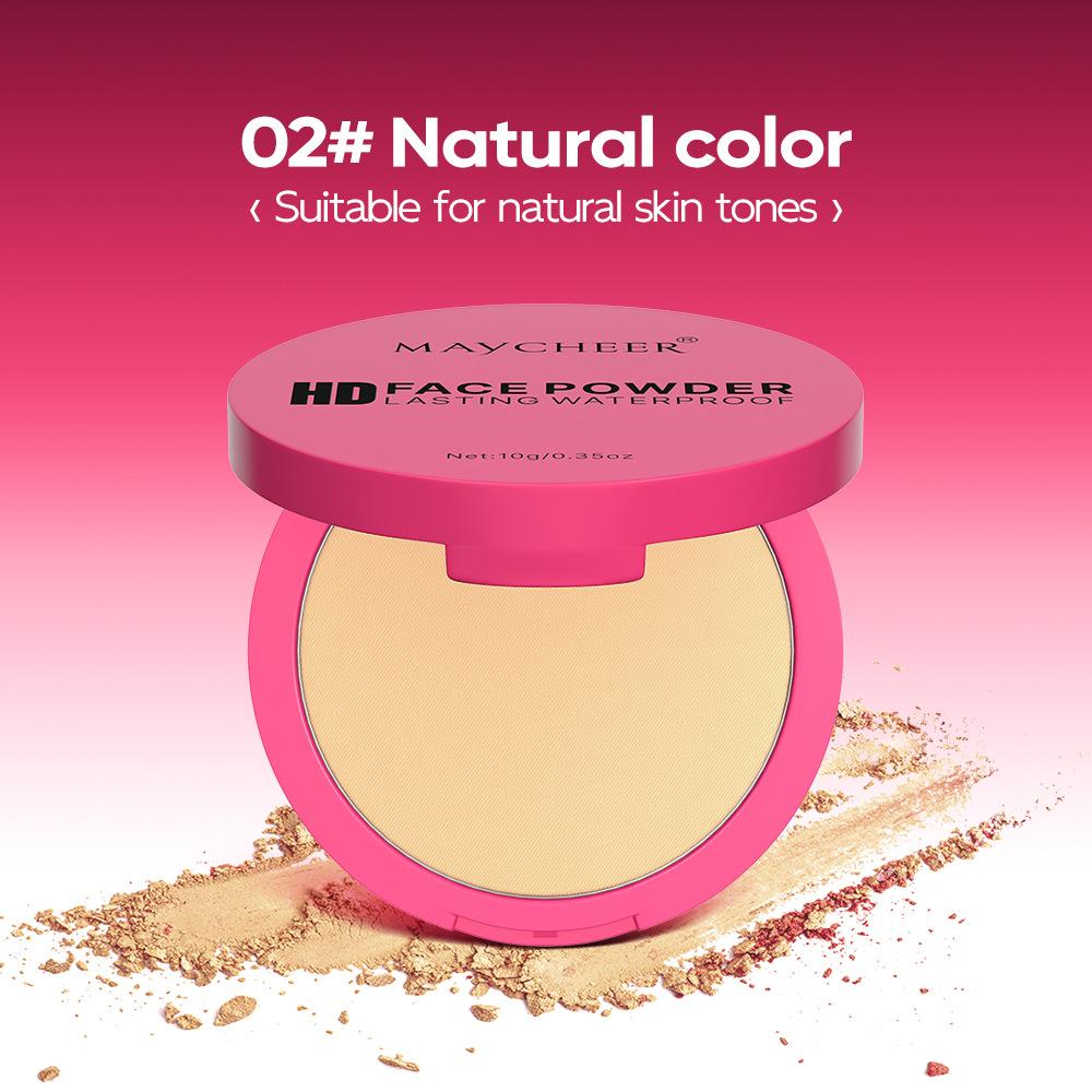 

HD Face Powder Matte Concealing Long Lasting Waterproof Setting Powder 2#（10g)