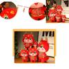 Dragon Year Good Luck Plush Doll Soft And Huggable Red Multiple Sizes