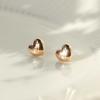 Volume Heart 14k Earrings LPFL3034G