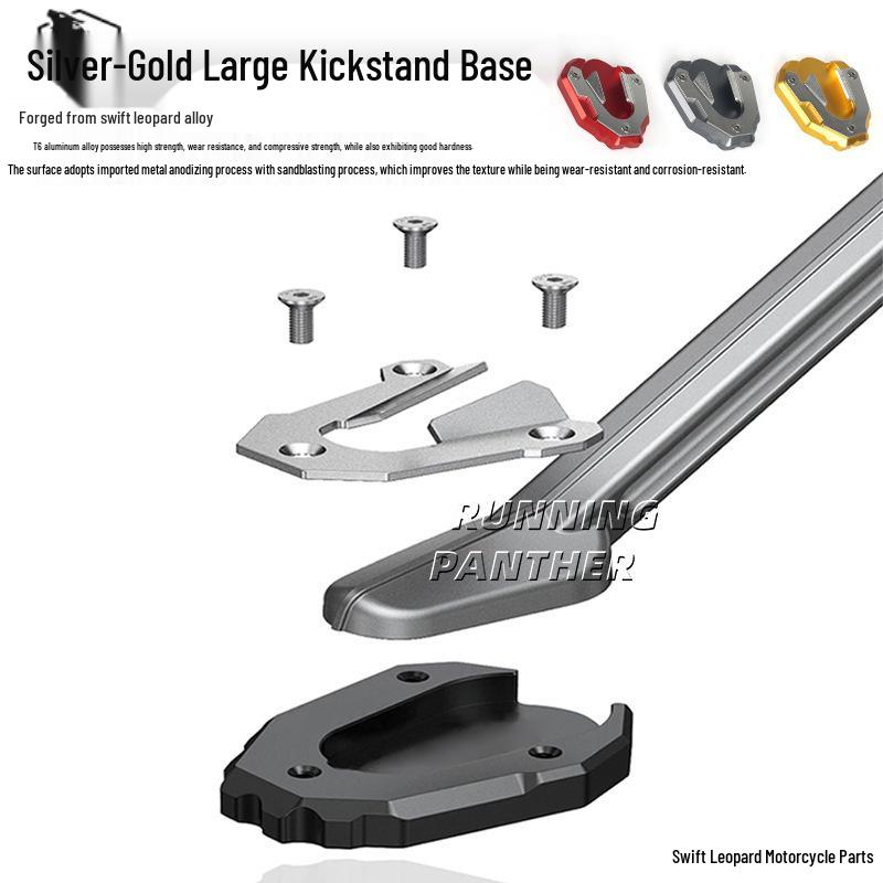 Aluminum Alloy Footpegs & Side Stand for Triumph Tiger 1200 GT Pro