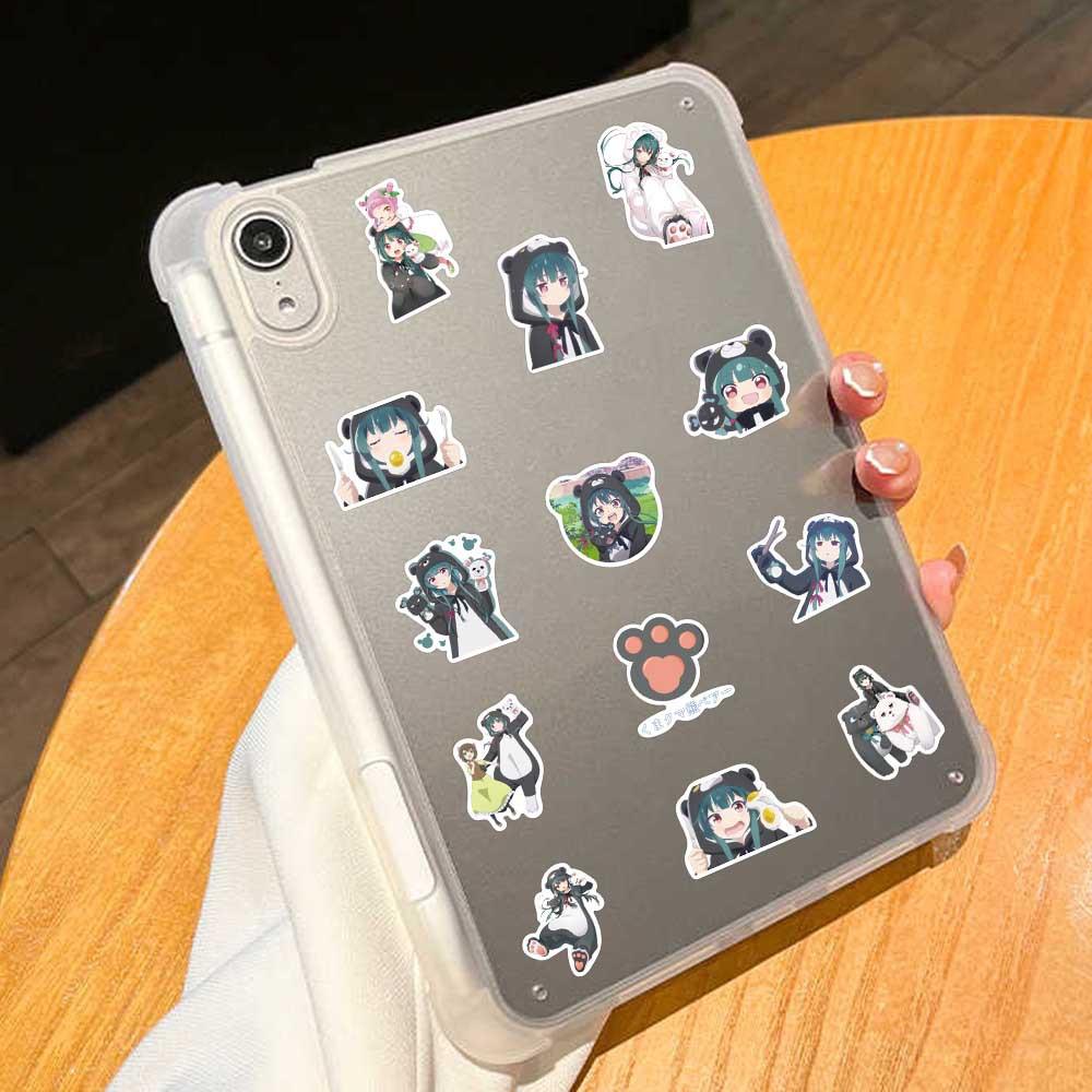 10/50 pezzi adesivi simpatico orso kuma Kuma Kuma Kuma orso per bagagli fai da te laptop skateboard adesivi per biciclette moto