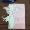 Flying Butterfly Border Borderline Edge Metal Cutting Dies Stencils Card Making Decorative Embossing