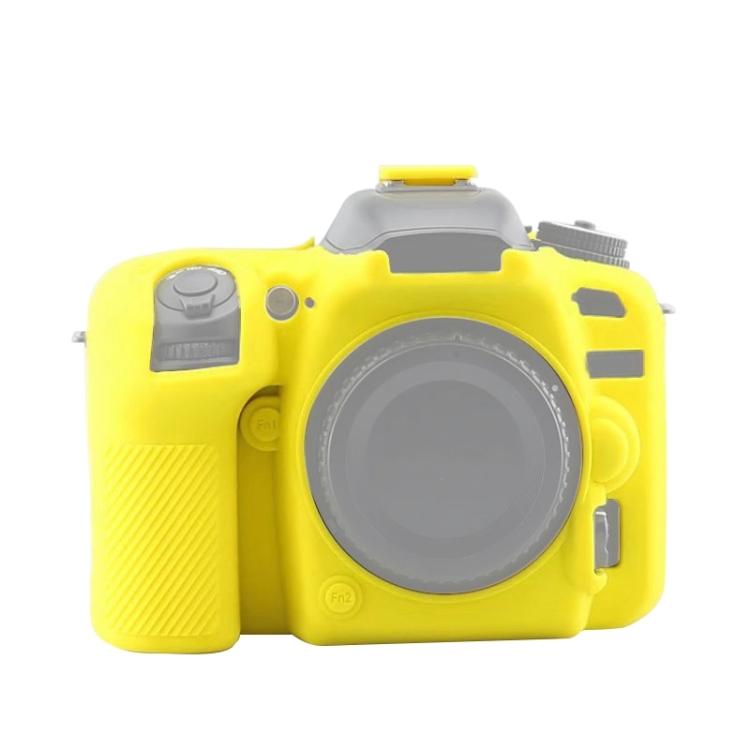 

Soft Silicone Protective Case for Nikon D7500 жовтий