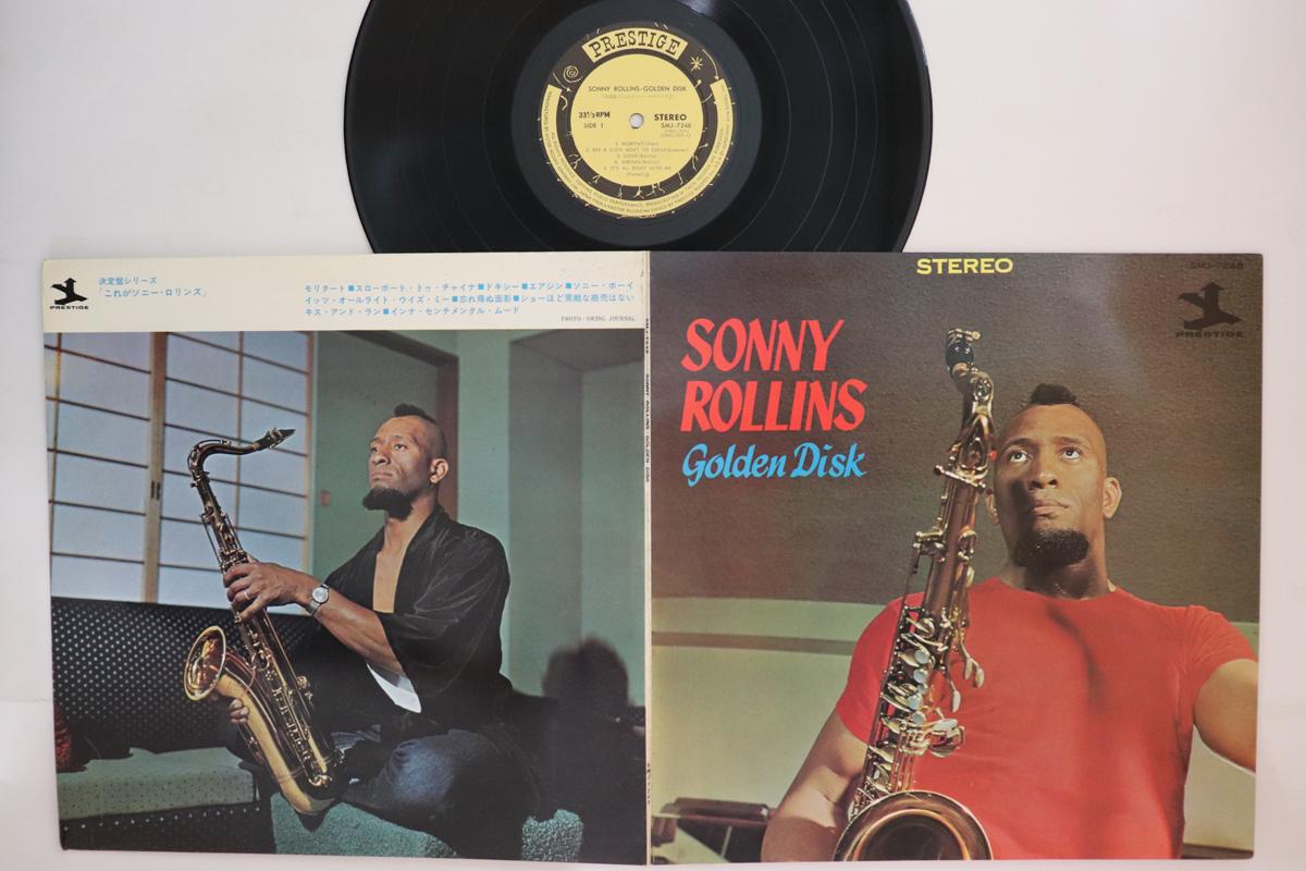 

LP Record SONNY ROLLINS - Golden Disk SMJ7248 PRESTIGE 1964 Japan Jazz Used