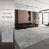 2025 Luxury Gray Wash-Free Carpet: Minimalist, Wipeable Sofa & Bedroom Mat