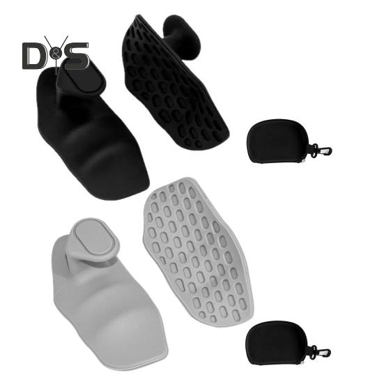 

2 пары противоскользящих захватов для поднятия тяжестей для мужчин и женщин, для тренировок в спортзале, защита ладоней, гантелей, подтягиваний, тренировочные перчатки без пальцев 1 Set