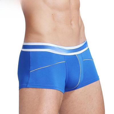 Men's Solid Color Breathable Boxer Briefs - Youthful, Loose, and Comfortable Fit