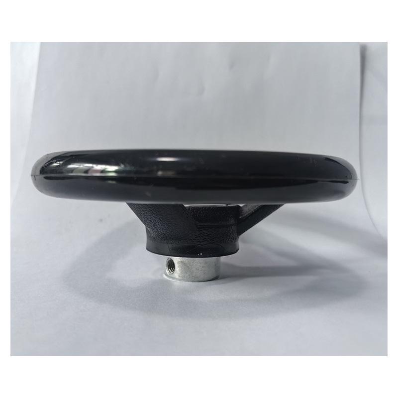 High-Precision Mechanical 12*100 Plastic Steel Three-Ribbed Handwheel