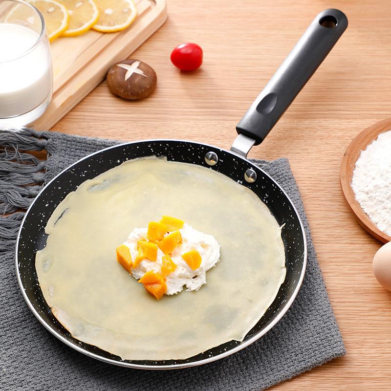 Non Stick Frying Pan 18/22CM Breakfast Frying Pan With Handle Cooking Utensil, Used For Frying Eggs, Steak, Fish Fillet