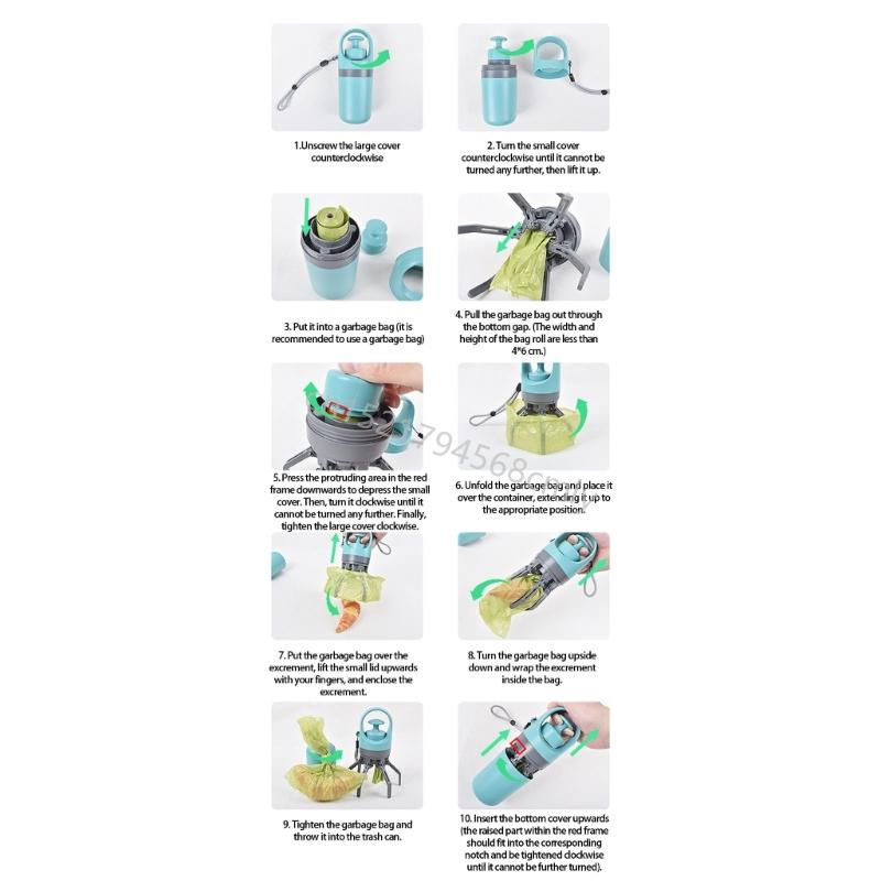 Convenient Dog Poop Scooper For Maintaining Fine Environment Telescoping 6XDE