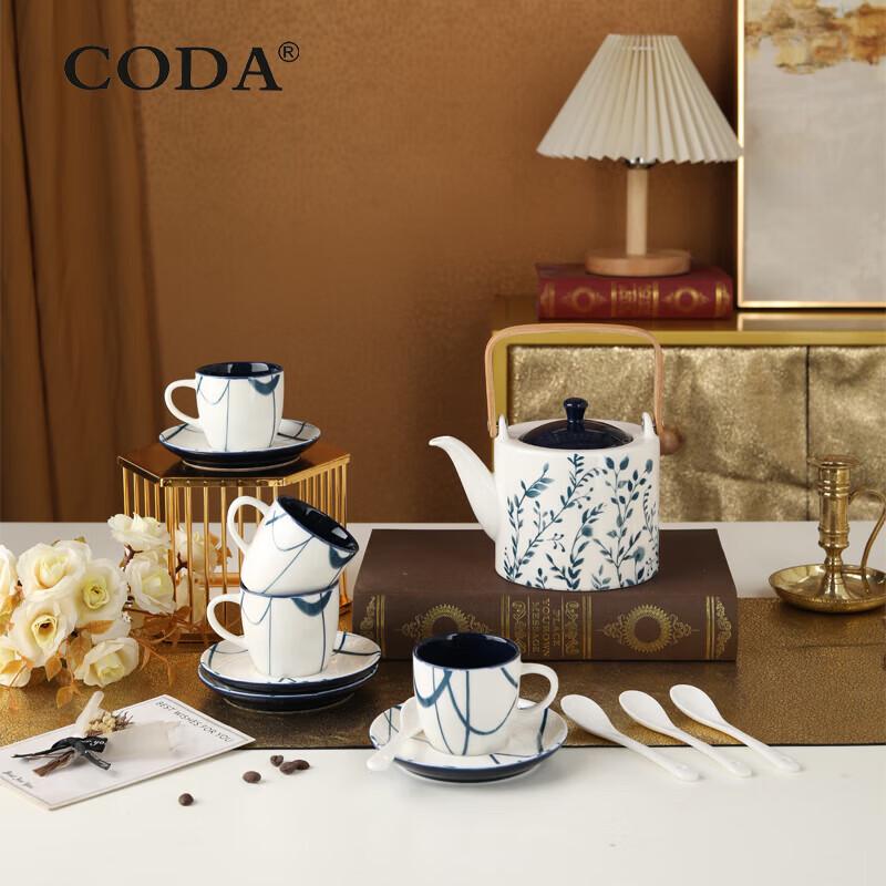 CODA Spring Ceramic Tea Set