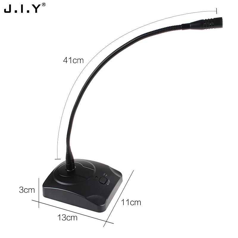 Desktop Wired Condenser Microphone for Teaching, Speech, and Broadcasting with Noise Reduction