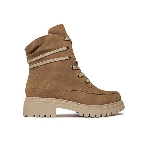 Rieker 72605-64 Brown Ankle Boots
