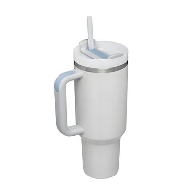 Stainless YIFHBB 1200ML Tumbler with Stainless Steel Travel Vacuum Insulated Large Stylish Car Water Large Tumbler with Handle Rust-Resistant,