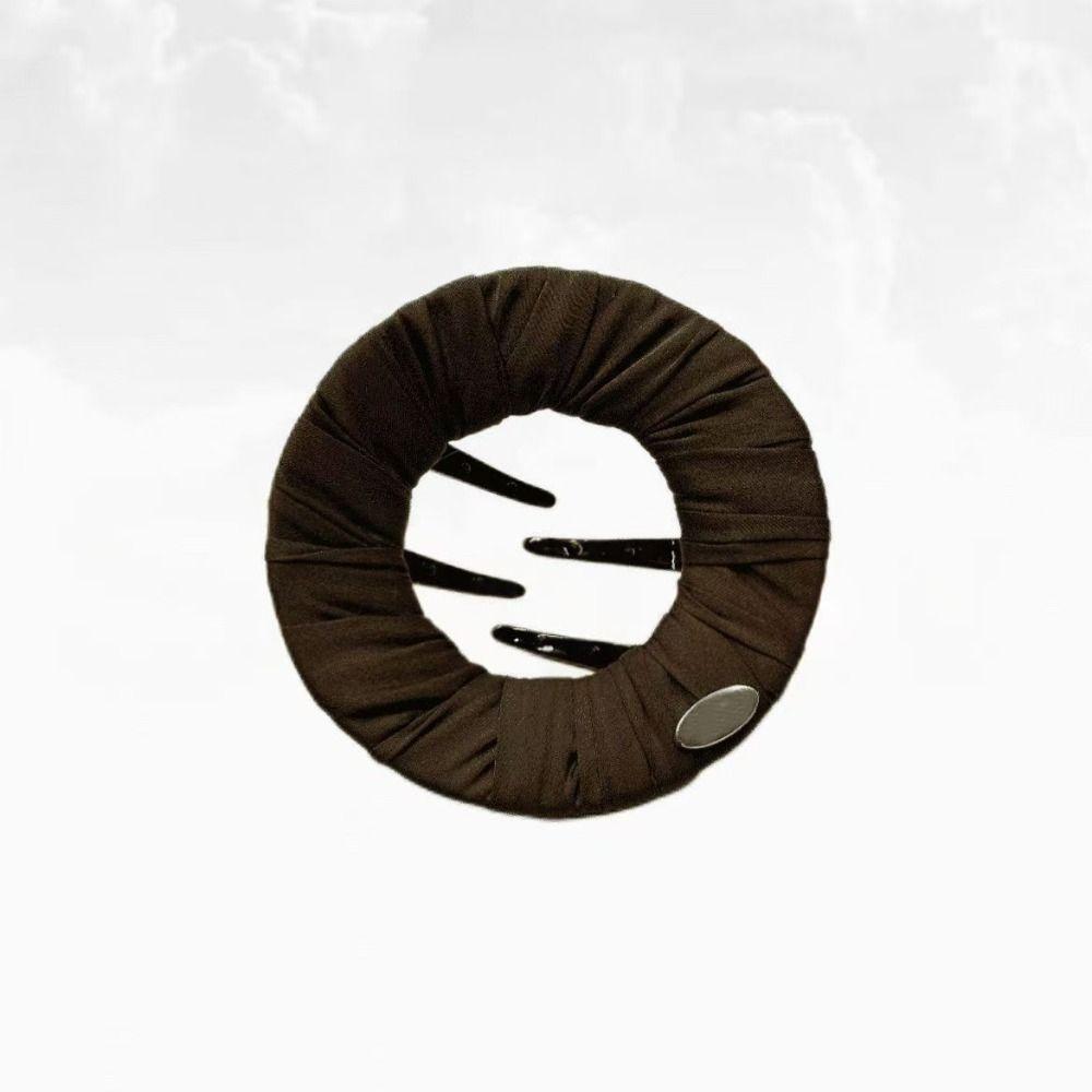 Hair Accessories Hair Clip Round Shape Flexible Hair Clip Soft Clips for Lying Down and Driving