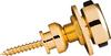 Fender® 'F' Locks, Gold