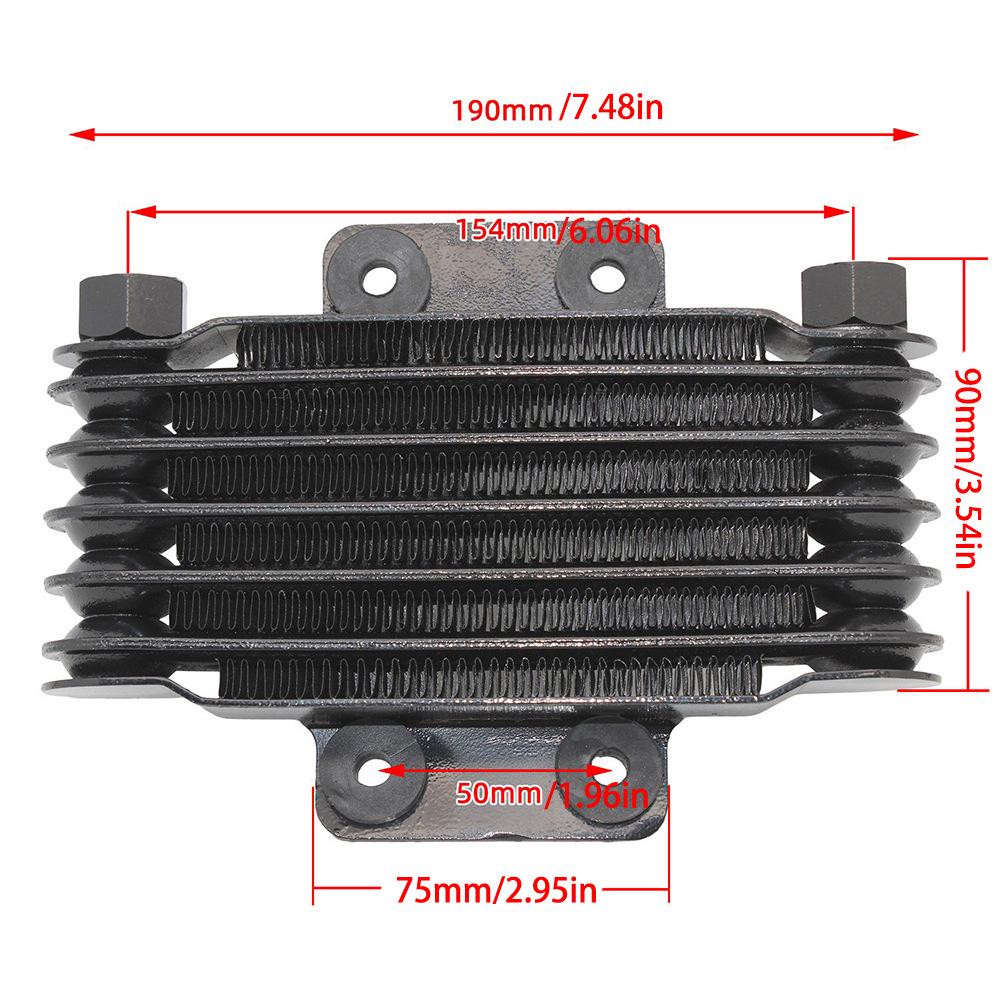125CC-250CC ATV Off-Road Motorcycle Engine Oil Cooler with Accessories