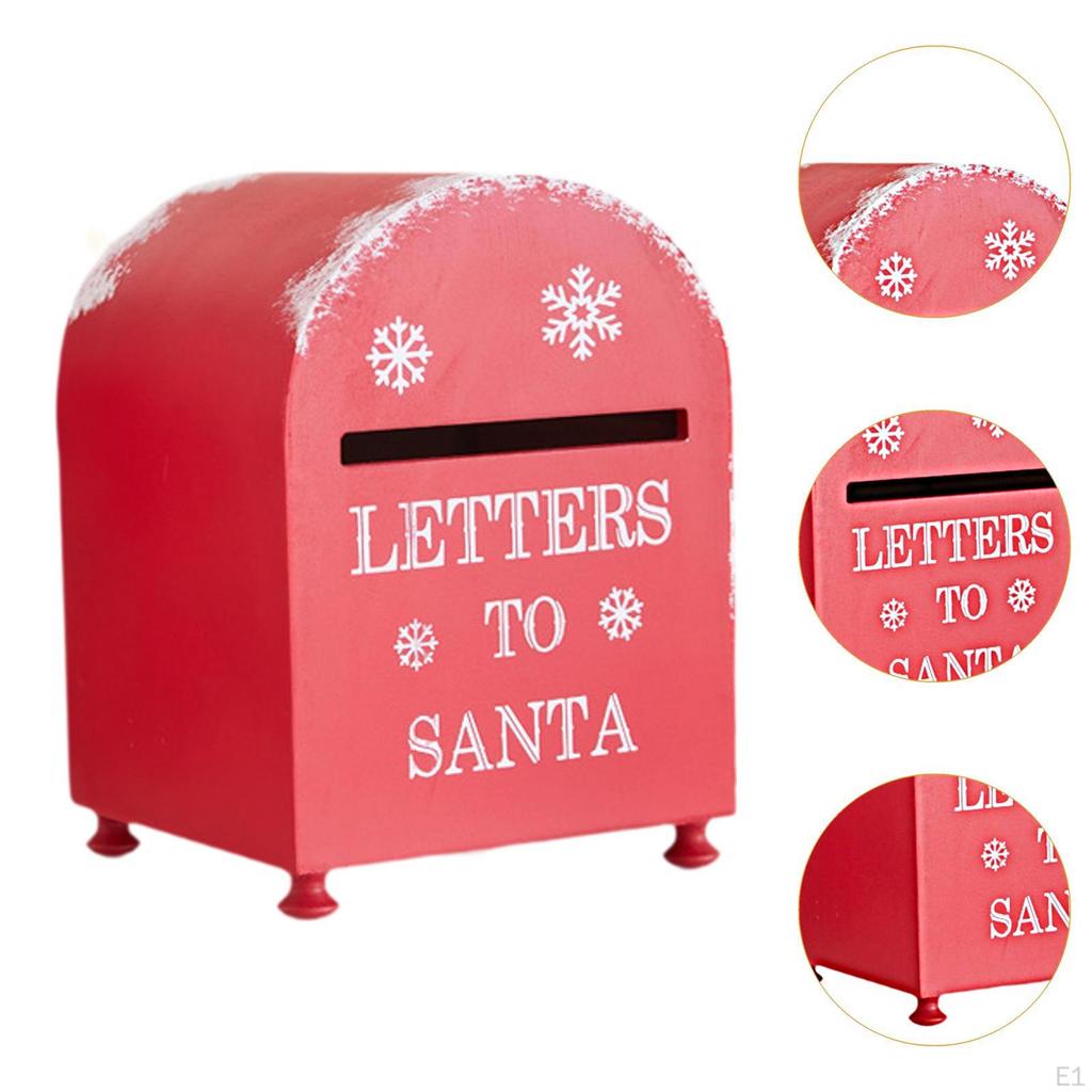 Christmas Decorations Santa Mailbox Xmas Express Mail Box Postbox Letter for