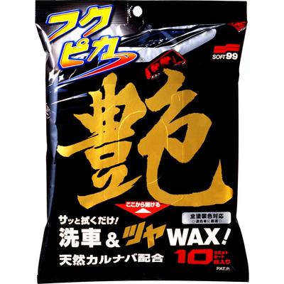 SOFT99 00488 Fukupika Fukupika Gloss for Automotive Surfaces, 10 Sheets