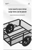 Portable Electric Towable Camping Cart - Hand-Pushed Picnic and Small Trailer