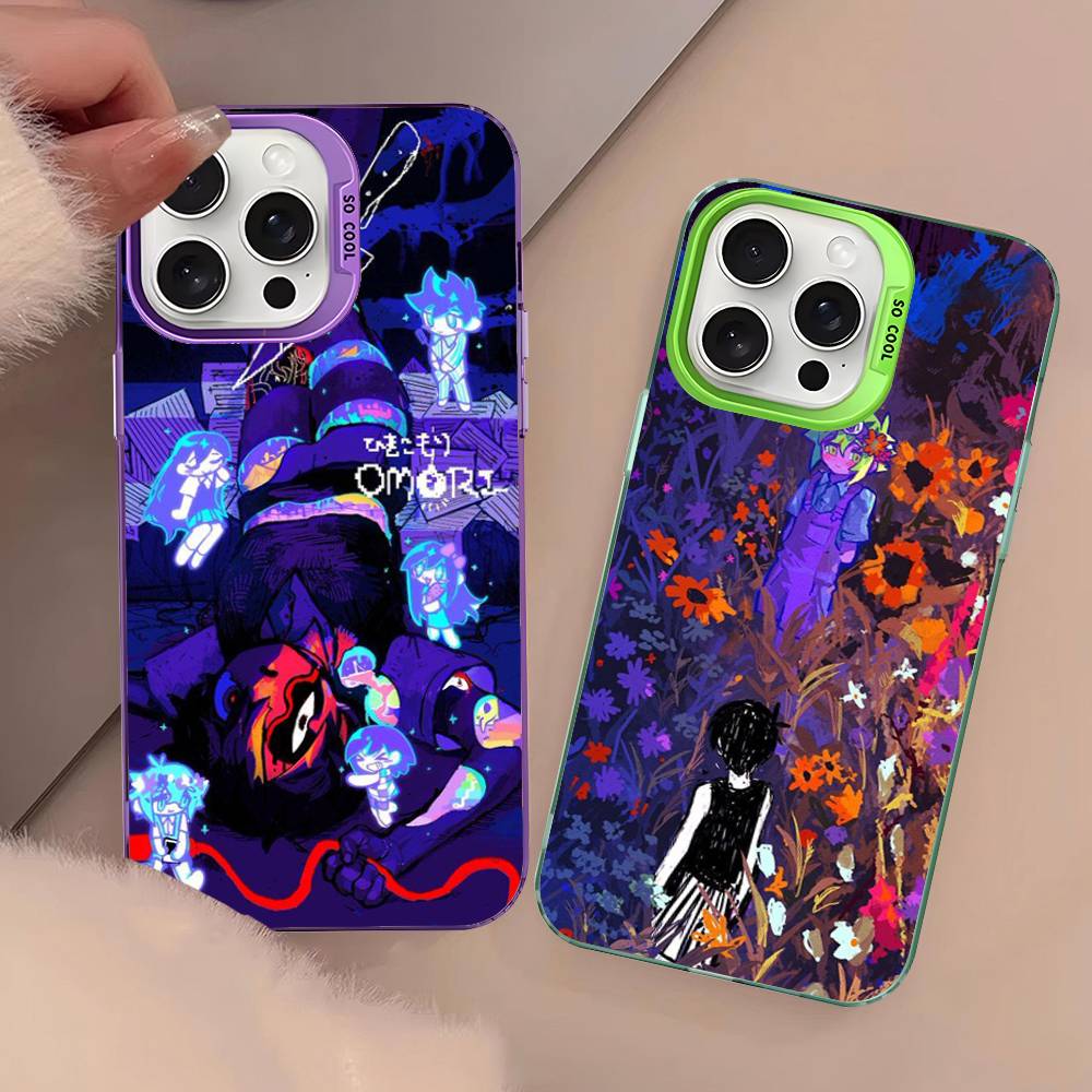 O-Omori Game Phone Case for iPhone 17 16 Plus Pro Max 15 14 13 12 11 Matte Colorful Covers