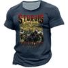 Letné tričko na motorku pre mužov Motorkár 3D tlač Vintage tričko s krátkym rukávom Staré pánske tričko Homme Moto tričko Racing Camiseta