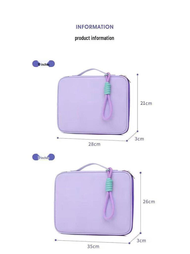 Waterdichte binnentas van hoge waarde: Draagbare Beschermhoes voor 11/13/16 Inch iPad & Tablet