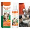 Spray Anti-arañazos para Gatos 100ml Fragancia a Naranja Protectores de Sofás y Cortinas Zona Restringida Detiene Arañazos de Gatos y Perros Ayuda de Entrenamiento para Mascotas