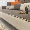 Modern Knitting Sofa Cover Jacquard Splicing Anti-slip Combination Sofa Cushion Towel Furniture Dust Protection Living Room