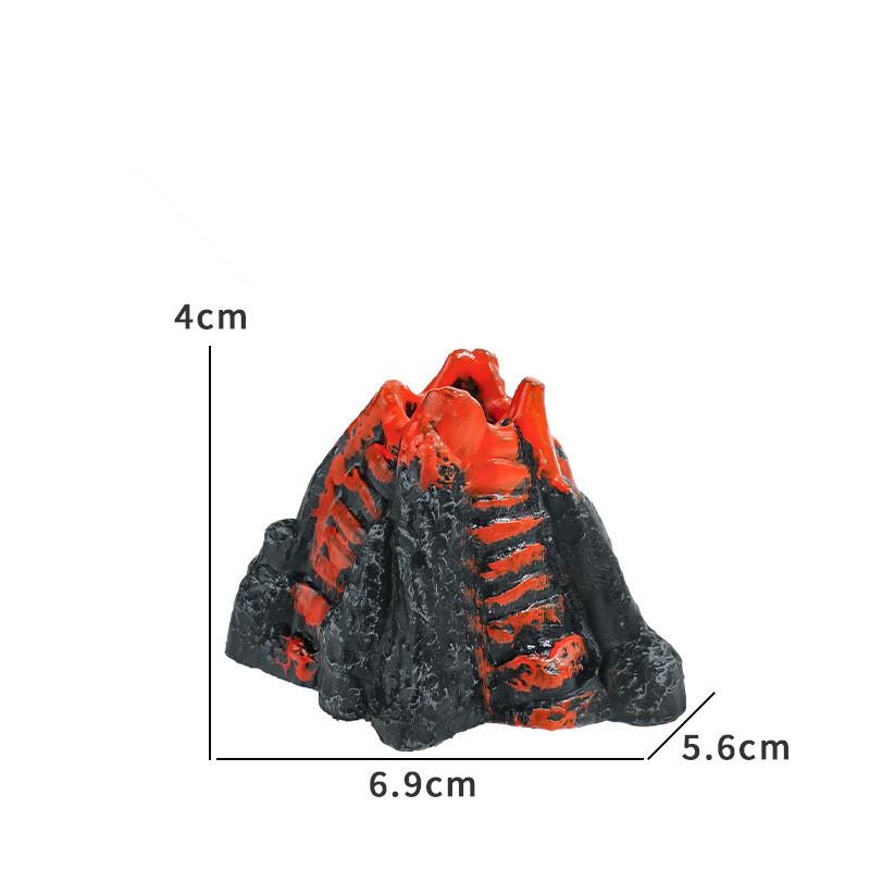 1 Stück Aquarium Landschaftsbau Simulation Vulkan Aquarium Zubehör Felsenlandschaft Belüfter Für Pumpe Sprudelstein Sauerstoff