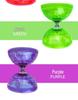 Beginner Student Diabolo Set with Three/Five-Bearing, Bell & Luminous Double-Head