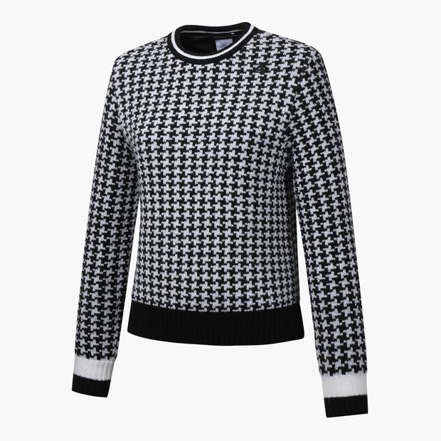 DESCENTE GOLF Women'S Patterned Windproof Sweater