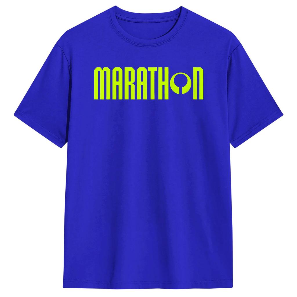 Marathon Game 2026 Unisexs T Shirt Funny Tees Short Sleeve Crewneck Tshirt 100 Cotton 4xl 5xl 6xl Clothes