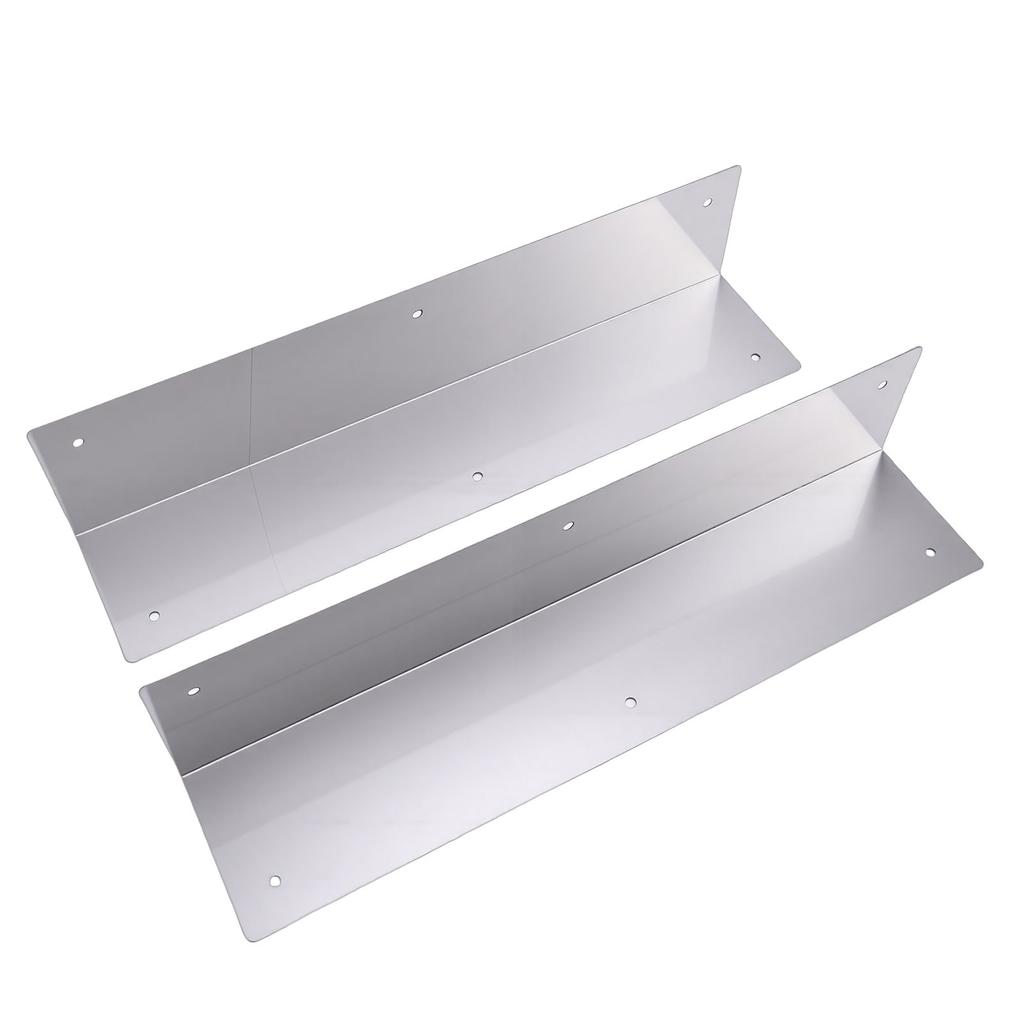 2pcs Stainless Steel Corner Guards Siding Corner Guards Protector 89 Degree Angle Weed Whacking Protection for Outside