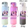 For KPOP Cup 750ML Bottle Portable Sports Kpop Plastic Anime Gradient Drinking Direct Drinking Water Cup Gourd Container