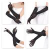 Luxury Rhinestones Lace Gloves For Women Evening Parties And Special Event Breathable Nylon Handwear for Banquets