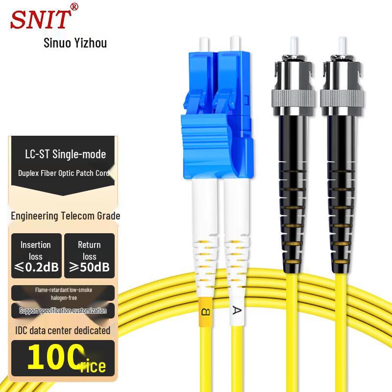 SNIT Telecom-Grade Glasvezel Patchkabel