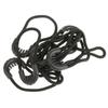 10x Zipper Pulls Cord Rope Ends Lock Zip Slider Replacement Fastener Loops for Clothing/Bags Garment Sportswear Accessories