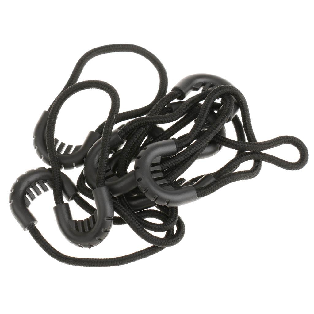 10x Zipper Pulls Cord Rope Ends Lock Zip Slider Replacement Fastener Loops for Clothing/Bags Garment Sportswear Accessories