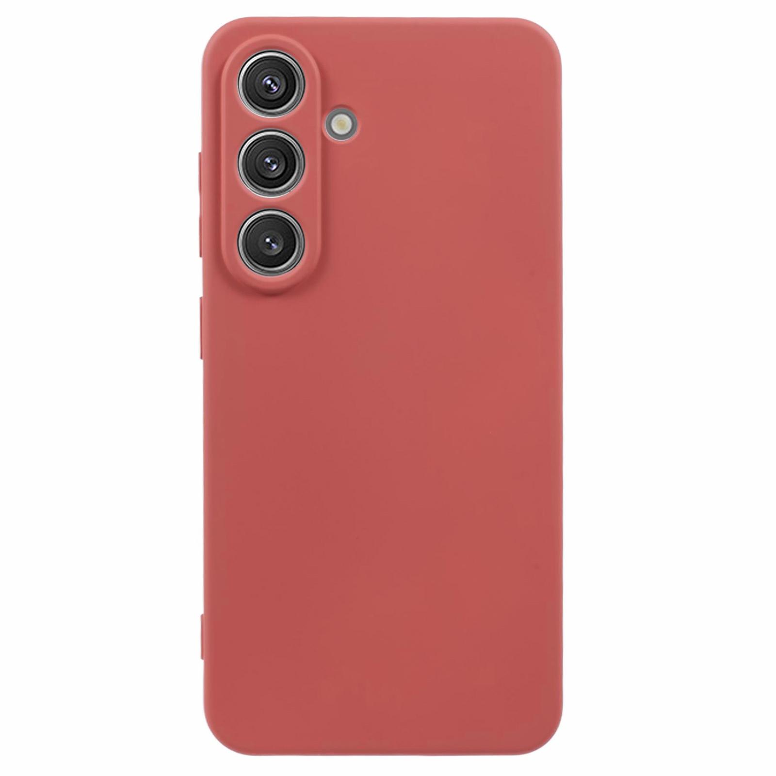 

For Samsung Galaxy S25+ Case TPU Back Soft Anti-Scratch Fiber Lining Phone Cover I