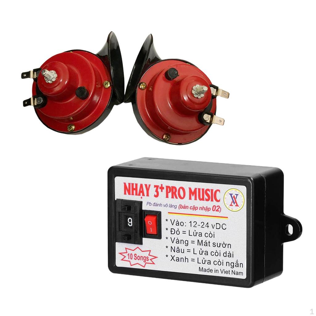 Car Horns Controller Electric Speaker Direct Replace Easy To Install Universal Sound Control