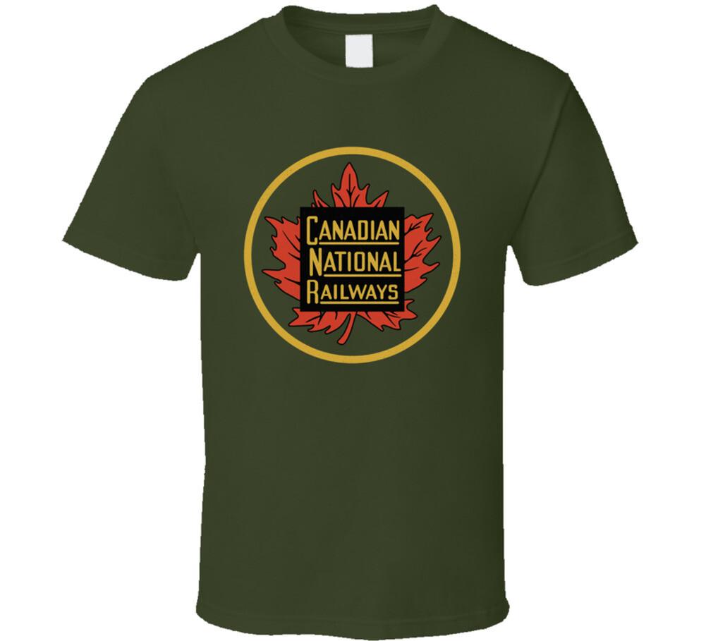 

Canadian National Railroad T Shirt Mens Womens Tees Top S