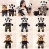 Soft And Cuddly Panda Army Plush Toy Rabbit Soldier Figure Perfect For Gifts