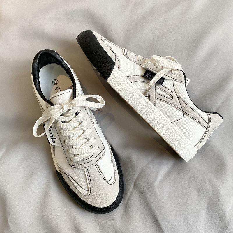 

Повседневная обувь мужская обувь модная обувь пара осень низкие парусиновые туфли универсальные 2025 модные кеды мужские 44 чёрный