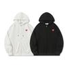 JB PLAY love Japanese fresh loose teen couple zipper hooded terry casual crew neck guard