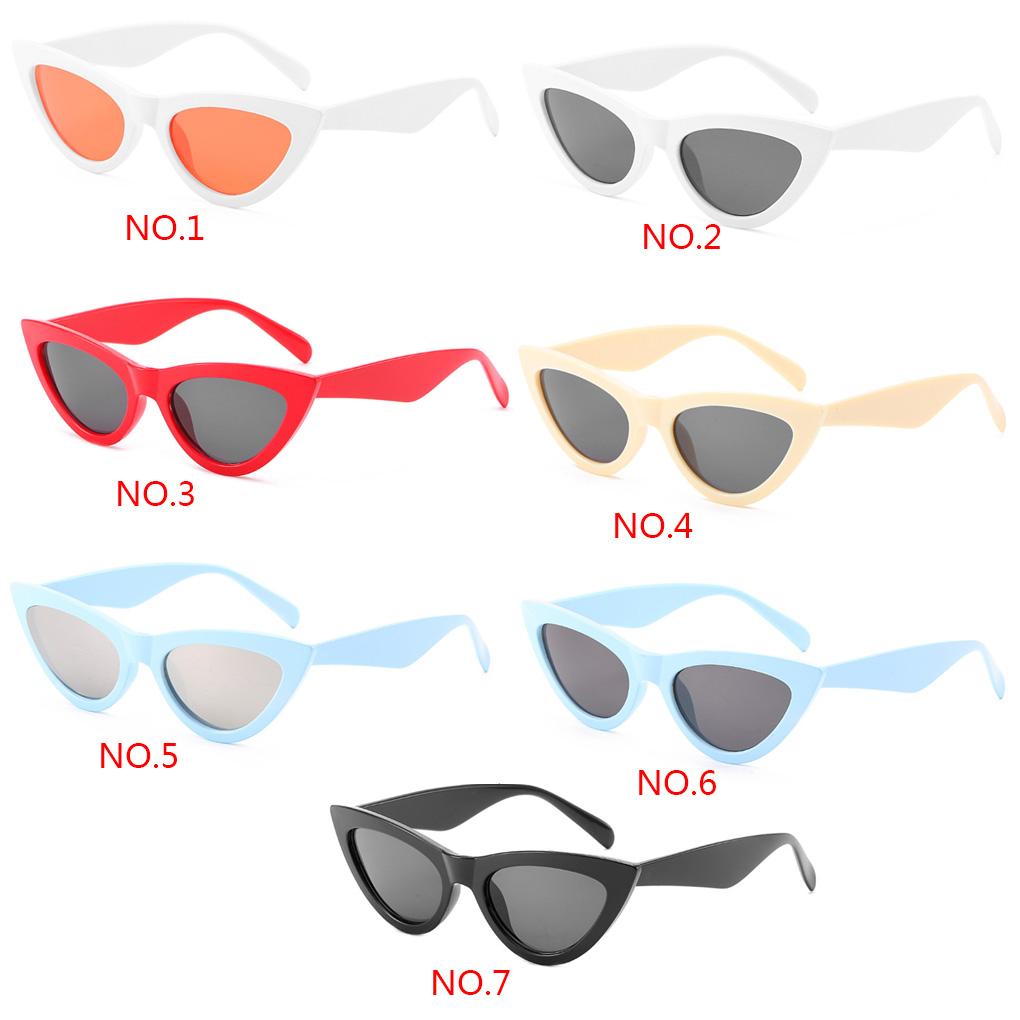 Lady Women Girls Lovely Shape Eyeglasses Small Frame Summer Beach UV400 Eyewear