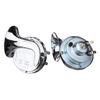 2Pcs 12V 120dB Car Horn Motorcycle Universal Chrome Dual Tone Air Snail Horn Car Accessories New