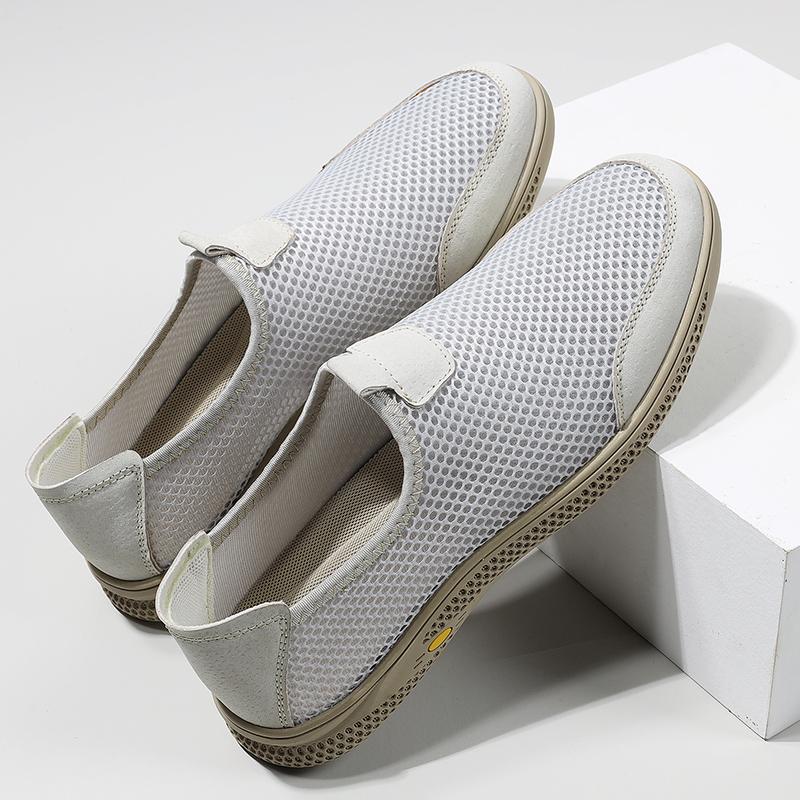 Neue Sommerschuhe mit weicher Sohle, atmungsaktive Mesh-Schuhe, rutschfeste, abriebfeste Slipper, Sneaker, Freizeit-Laufschuhe, Wading-Aqua-Schuhe