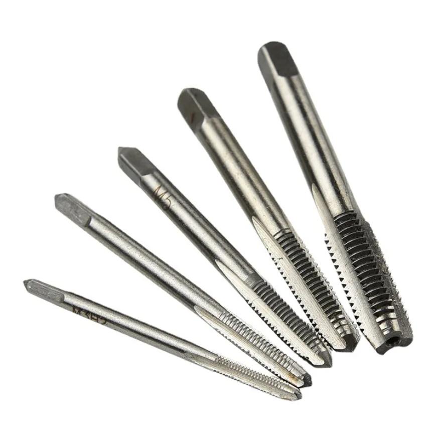 T-Typ 3mm bis 6mm Handgewindebohrer Gewindeschneidwerkzeugsatz Handwinde Gewindeschneiden M6 bis M8 Werkzeugsatz