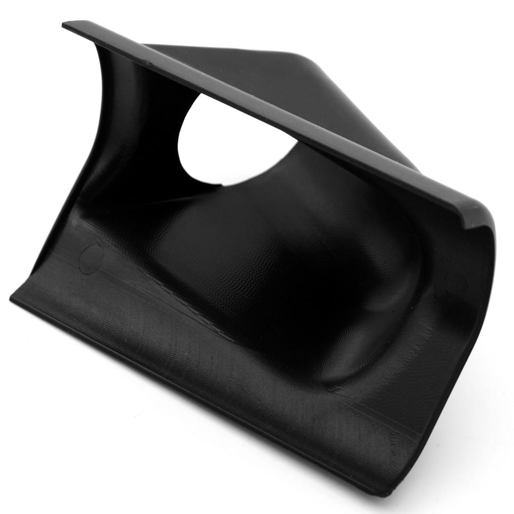 Dragon Gauge Black 2" 52mm Universal A-Pillar Single Hole Dash Gauge Meter Pod Mount Holder Left/Right Hand Drive